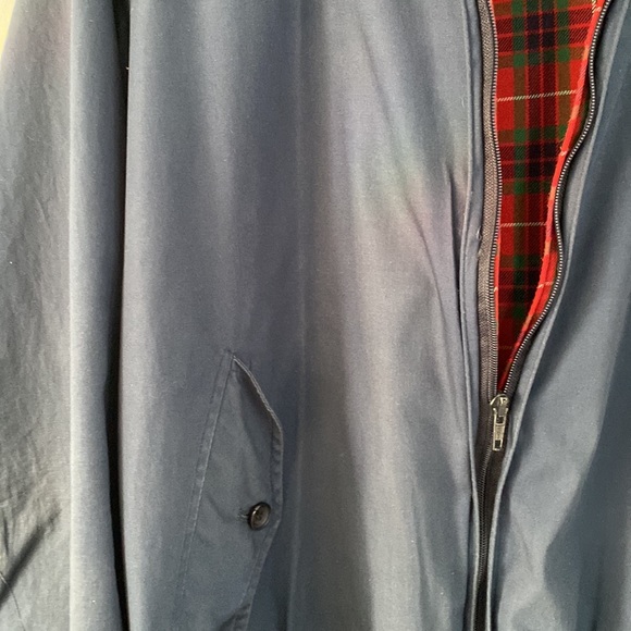 Baracuda Four Climes Made in England Blue Bomber Jacket Size 42 - Picture 8 of 13
